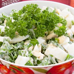 Блюдо мая салат "Зеленый"